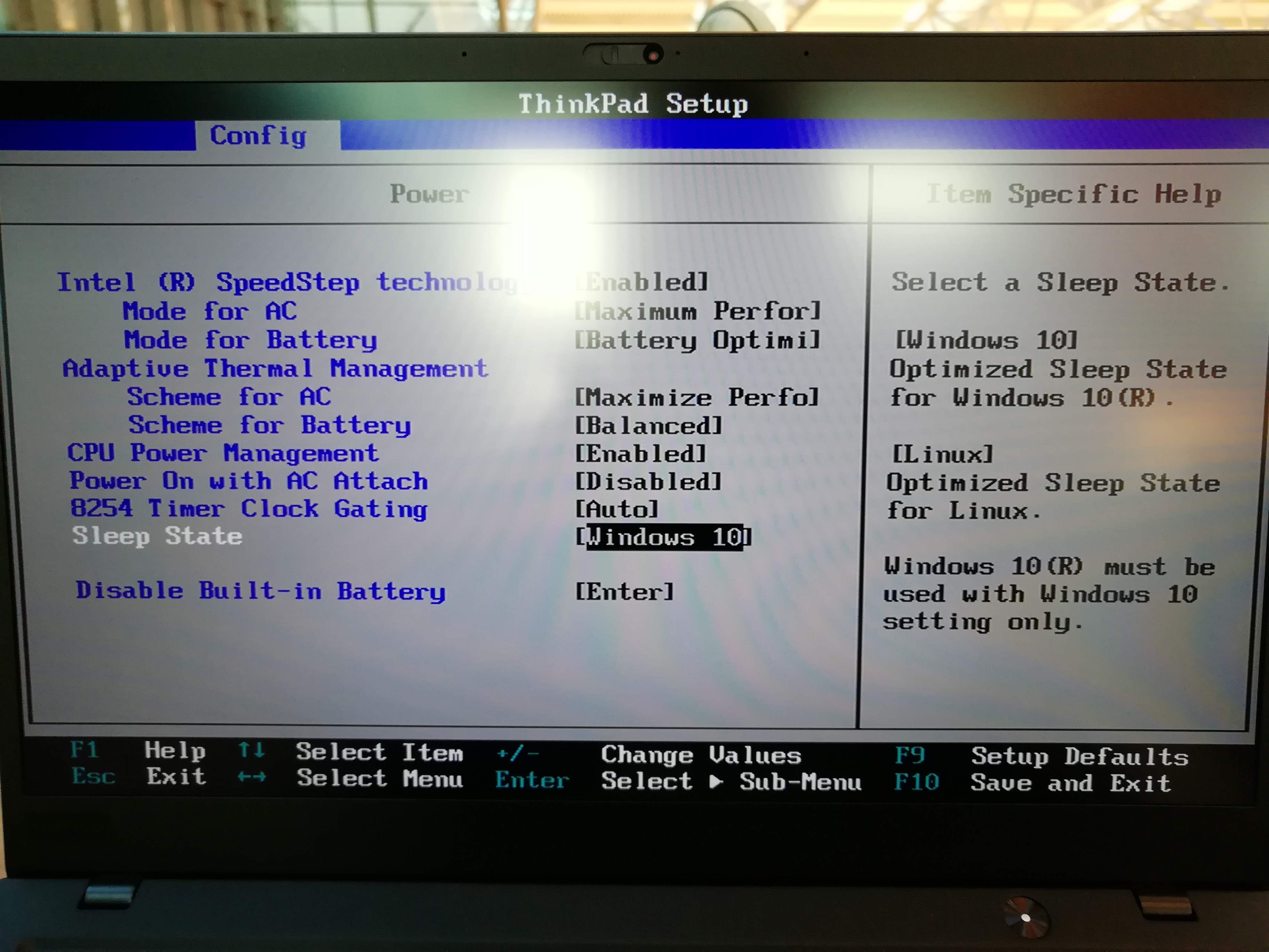 Lenovo Thinkpad X1 6en Enabling S3 Sleep For Linux After Firmware Update Brauner S Blog